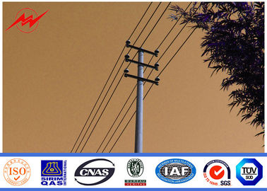 चीन 14m 800dan Electrical Power Pole Hot Dip Galvanized For Power Transmission Line आपूर्तिकर्ता