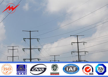 चीन Water Proof Welded Galvanized Steel Pole For Electrical Distribution Line आपूर्तिकर्ता