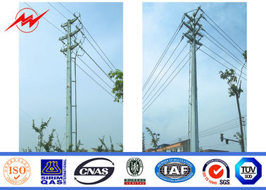 चीन Africa 9m - 13m Electrical Power Pole , Commercial Light Poles 3mm Wall Thickness आपूर्तिकर्ता